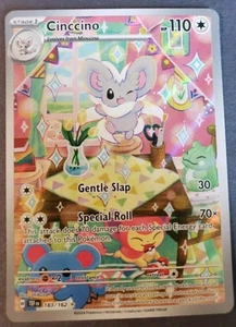 Cinccino 183/162 Sv05: Temporal Forces Illustration Rare English NM Fast Ship  - Picture 1 of 2