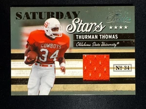 2007 Donruss Classics Saturday Stars Thurman Thomas Jersey /250 Game Used HOF - Picture 1 of 2