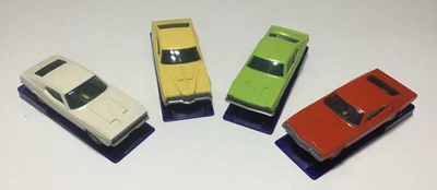 SET OF 4 1971 FORDS W/Launcher GO CARS PROCTER & GAMBLE Made in Japan  FUNMATE - Image 1 of 4