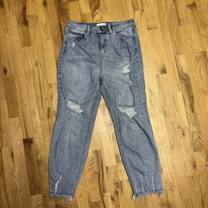 Cello Womens Jeans Size 9 Distress High Rise Ankle Length Casual - Picture 1 of 8