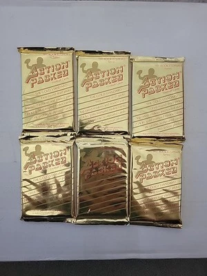 91 Action Packed Rookie/Update  Lot Of 6 Sealed Packs..Possible Favre Rookie - Image 1 of 4