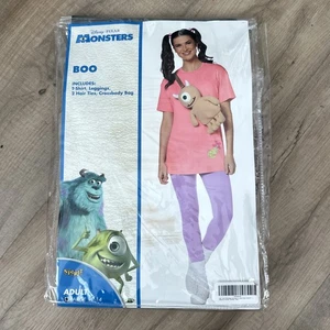 Monster Inc. BOO Halloween Kostüm Erwachsene GRÖSSE Large 12-14 EUC KEINE TASCHE - Bild 1 von 4