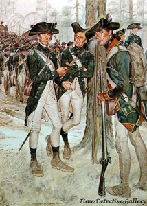 "Continental Soldiers 1782" by H. Charles McBarron - Revolutionary War Art Print - Picture 1 of 1