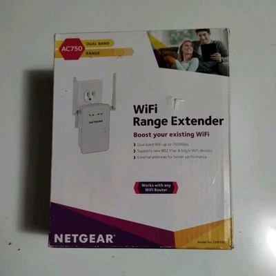 Netgear AC750 WiFi Wall Plug Range Extender and Signal Booster - Image 1 of 4