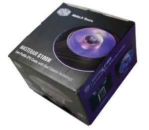 CoolerMaster | MasterAir G100M Low-Profile CPU Cooler w/ Heat Column Technology - Picture 1 of 6