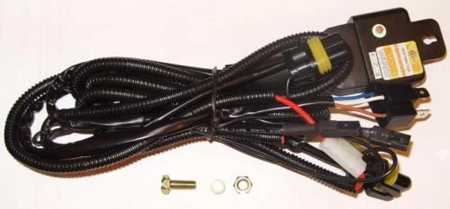 H4  HID Bi-Xenon Hi/Lo switch Battery Loom/Harness wire - Image 1 of 1