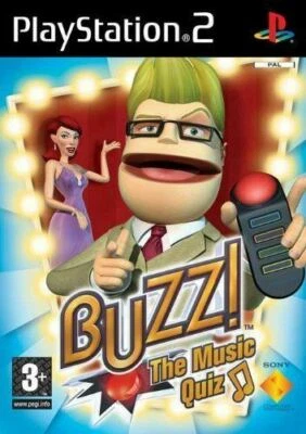 Buzz! The Music Quiz PlayStation 2 PS2 PAL UK Mint Disc Boxed - Image 1 of 4