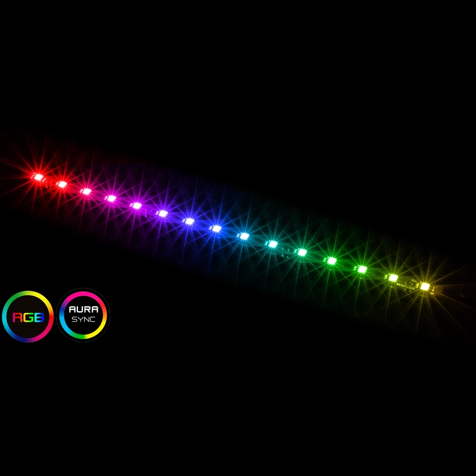 GameMax Viper A-RGB Magnetic 15 x LEDs 30cm Strip Light PC Case ARGB LED Strip - Image 1 of 4