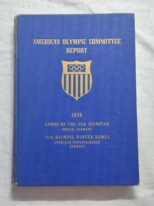 1936 American Olympic Committee Report- BERLIN 1936 - Imagen 1 de 24
