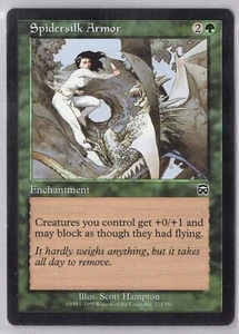 1x Spidersilk Armor - Mercadian Masques - Light Play - Imagen 1 de 1