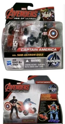Minifigura Marvel Avengers Age of Ultron Capitán América y SUB-ULTRON 002- Foto 1 de 3