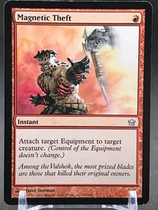 Magnetic Theft (Fifth Dawn) Magic MTG English Steal Equipment Red - Picture 1 of 5