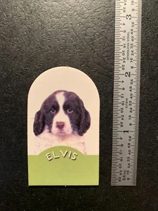 Monopoly Puppy ELVIS PUPPY CARD GAME TOKEN REPLACEMENT PIECE Double Sided - Picture 1 of 2