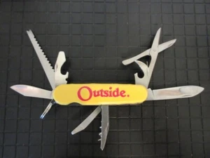Outside Magazine Swiss Army Knife Stainless Multi Tool - Mint Condition - Japan - Picture 1 of 8