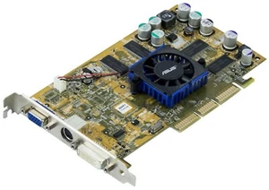 Graphic Card ASUS Nvidia GeForce FX5600 128MB DDR TN S-VIDEO 128-BIT V9560/128m - Picture 1 of 2