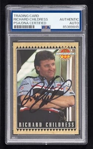 Richard Childress Signed 1992 Maxx McDonald's All-Star Race Team Card #5 (PSA) - Picture 1 of 2