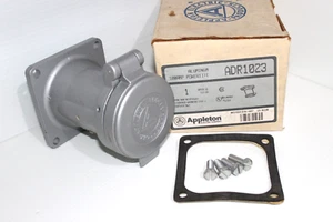 ⭐NEW IN BOX⭐APPLETON ADR1023 100-Amp RECEPTACLE 100A 600V 2W 3P for a ACP1023CD - Picture 1 of 12