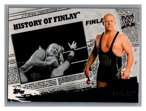 2010 Topps WWE - History of… #HO9 Fit Finlay - Picture 1 of 2