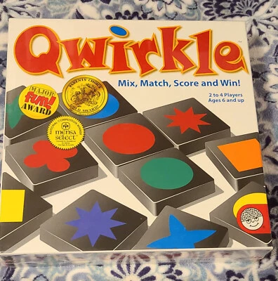 "Qwirkle Game" Mix Match Score And Win! - MindWare Games 2010 New - Image 1 of 4