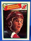 1988-89 Topps Brendan Shanahan Rookie Card #122 New Jersey Devils RC a Bit Wavy