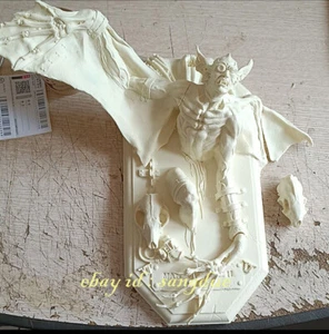 Unpainted White Resin Yasushi nirasawa Wall Hanging, Vampire2 GK In Stock - Picture 1 of 4
