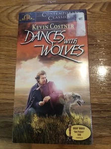 Dances With Wolves VHS New Sealed Watermark Kevin Costner Contemporary Classics - Picture 1 of 1