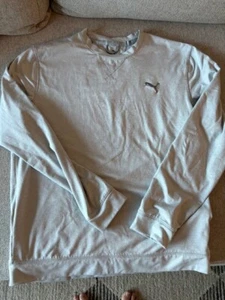 MENS PUMA GOLF CLOUDSPUN CREWNECK LONG SLEEVE SIZE SMALL - Picture 1 of 2