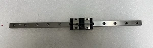 IKO LWL12B S2 Linear Slide Rail 29.8 cm long, with 2 of LWLC12B Block Gliders - Picture 1 of 3