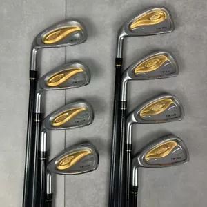 Lefty HONMA GOLF Twin Marks TM-503 8pc Irons Set 5-11/SW Flex-R 2S TK353 No H/C - Picture 1 of 10