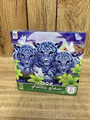 Ceaco Puzzle  Kentaro Nishino - Tiger Cubs New - Image 1 of 3