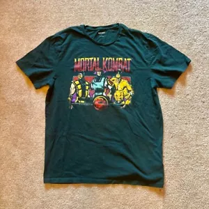 Old Navy Mortal Combat Retro Vintage Style Graphic Tee Size L Large - Picture 1 of 2