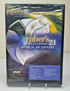 BRANDNEU Taber's Electronic 21 Medizinisches Wörterbuch V. 4.0 Mac & PC DVD VERSIEGELT - Bild 1 von 2