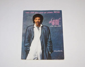 Lionel Richie Love Ballads - Cherry Lane Piano Vocal Music Book (1987) RARE OOP - Imagen 1 de 2