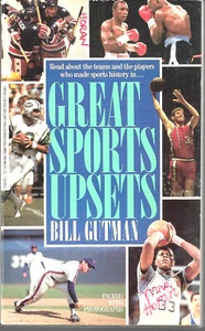 1988 Great Sports Upsets Bill Gutman Hockey Joe Namath Bill Walton - Imagen 1 de 8