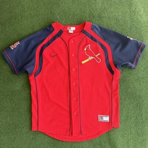 Nike Team Albert Pujols #5 St. Louis Cardinals Red MLB Jersey Size Large - Picture 1 of 9