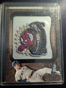 2009 Topps - Legends of the Game Commemorative Patch All Star Game Mickey Mantle - Picture 1 of 2