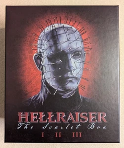 Hellraiser The Scarlet Box Blu-Ray Set [REGION B ONLY READ FULL DESCRIPTION!] LE - Imagen 1 de 15