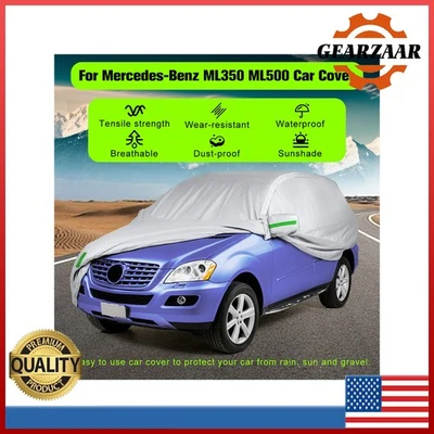 Cubierta de coche impermeable exterior protección contra el polvo para Mercedes-Benz Clase ML250 ML350 Foto 1 de 4