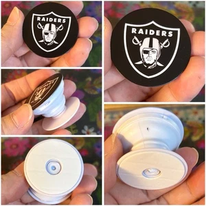 Adhesive Rotating Cell Phone Grip Socket Stand LAS VEGAS Football Team NEW 1.5” - Photo 1 sur 5