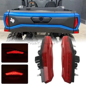 For CAN-AM Commander 700 1000R XT 2021-2025 Red LED Brake Tail Lights Assembly - Picture 1 of 20