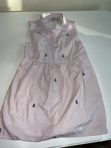 Vineyard Vines preppy Girls Dress- Anchors And Stripes - Picture 1 of 5