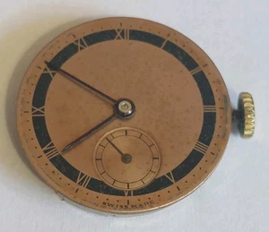 Vintage Unitas 15 Jewels Ladies Mechanical Watch Movement For Repairs - Picture 1 of 3