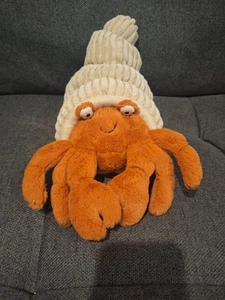 Jellycat Herman Hermit Crab Plush Stuffed Soft Toy Genuine Jelly Cat - Picture 1 of 9