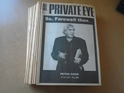 Private Eye - 25 different issues from 1995. See pics below. - Image 1 of 4