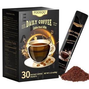 Instant Coffee Packets | 30 Ct Medium Roast Arabica | Sugar Free, Bulk 60g - Picture 1 of 11