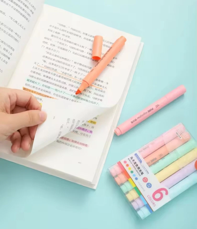 6X highlighter Set - Bild 1 von 4