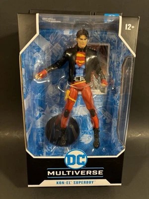 2022 DC MULTIVERSE MCFARLANE KON-EL SUPERBOY 7" FIGURE NEW VERY RARE - Image 1 of 4