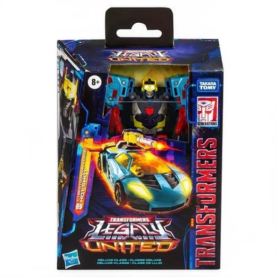 Transformers Legacy United Cybertron Universe HOT SHOT Deluxe Class Figure - Image 1 of 4