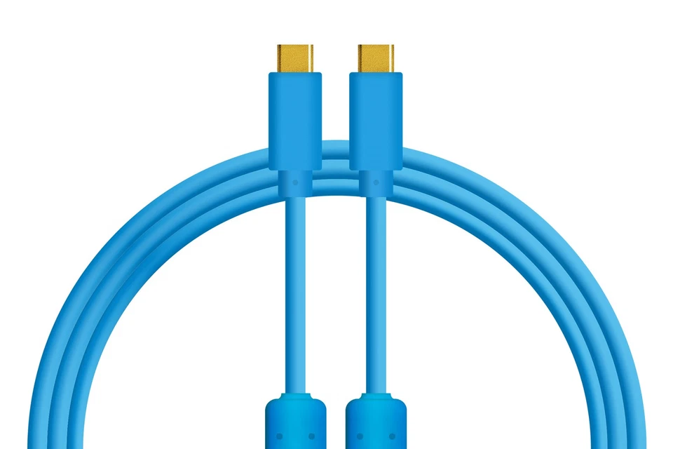 DJ TECHTOOLS Chroma Cables USB-C to C blue
