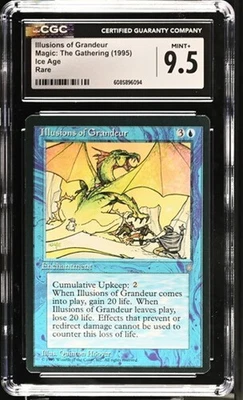 Illusions of Grandeur. Ice Age Mtg. CGC 9.5 Mint+! - Image 1 of 2